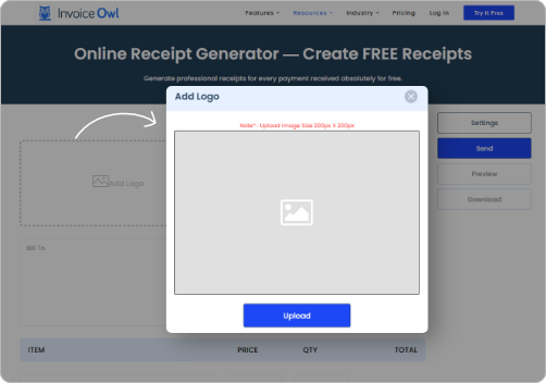 Create Custom Receipts – Online Receipt Maker