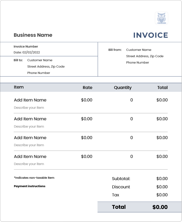 invoice