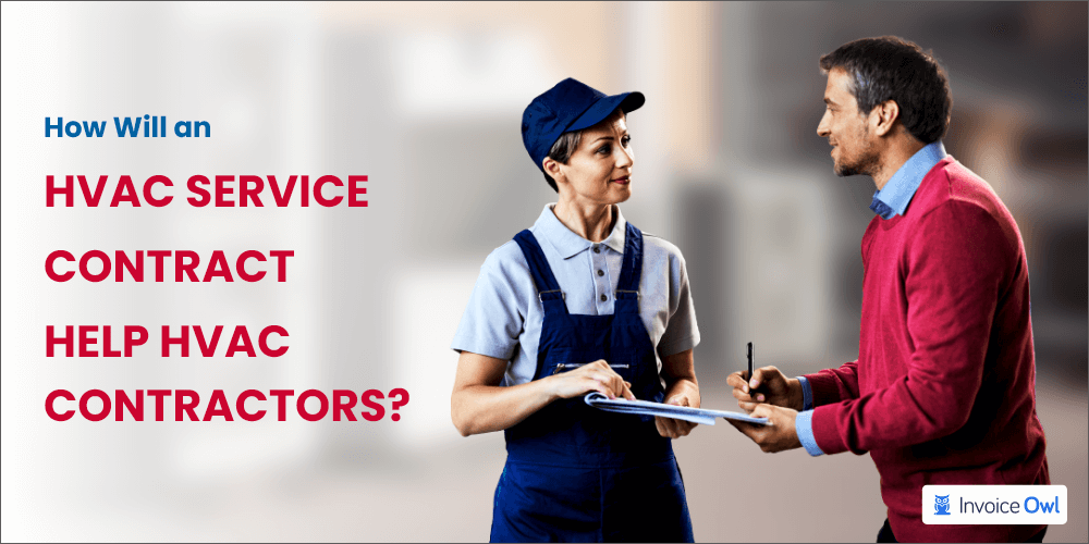 How will an hvac service contract help hvac contractors