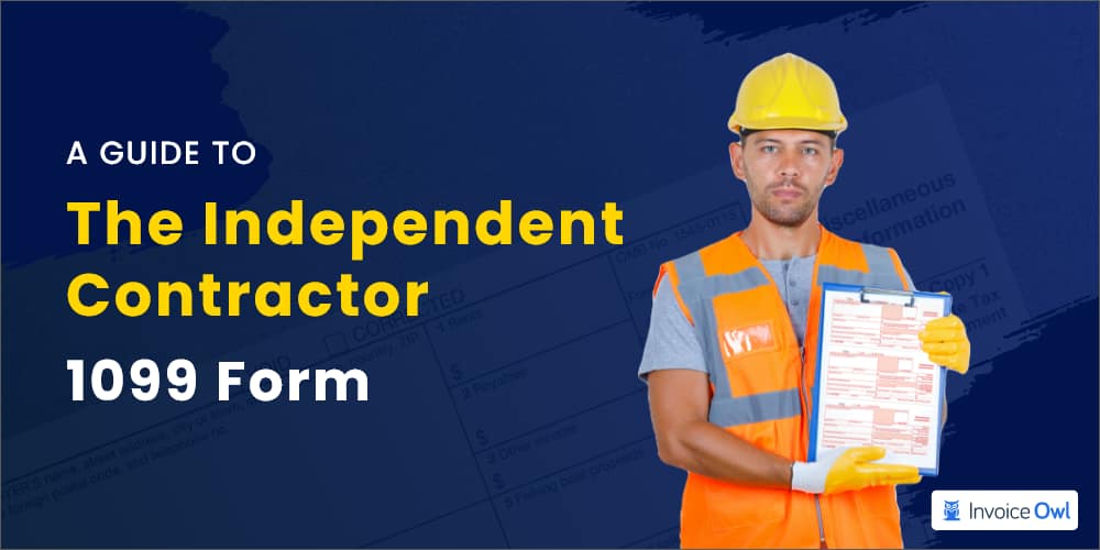 Independent contractor 1099 form