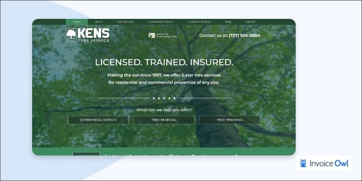 Ken's tree service