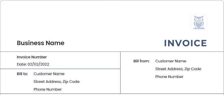 billing template