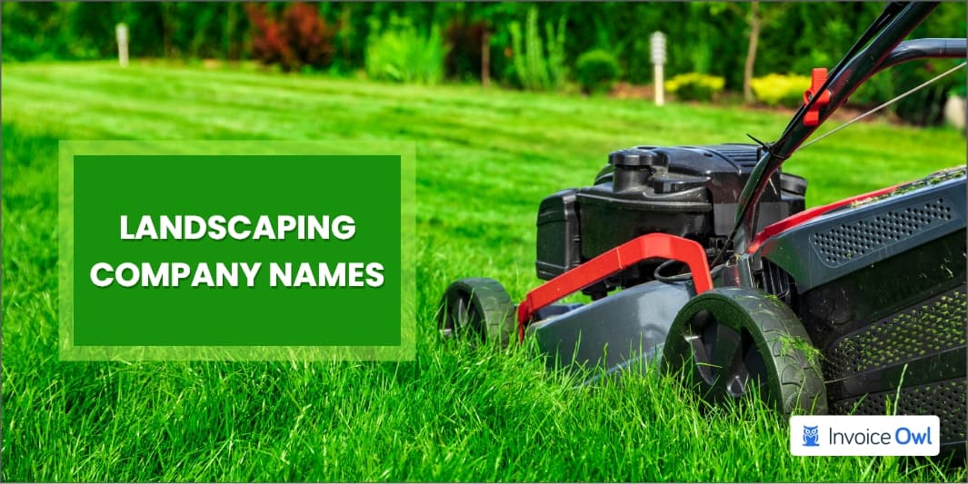 Landscaping company names
