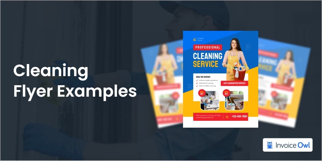Cleaning flyer examples