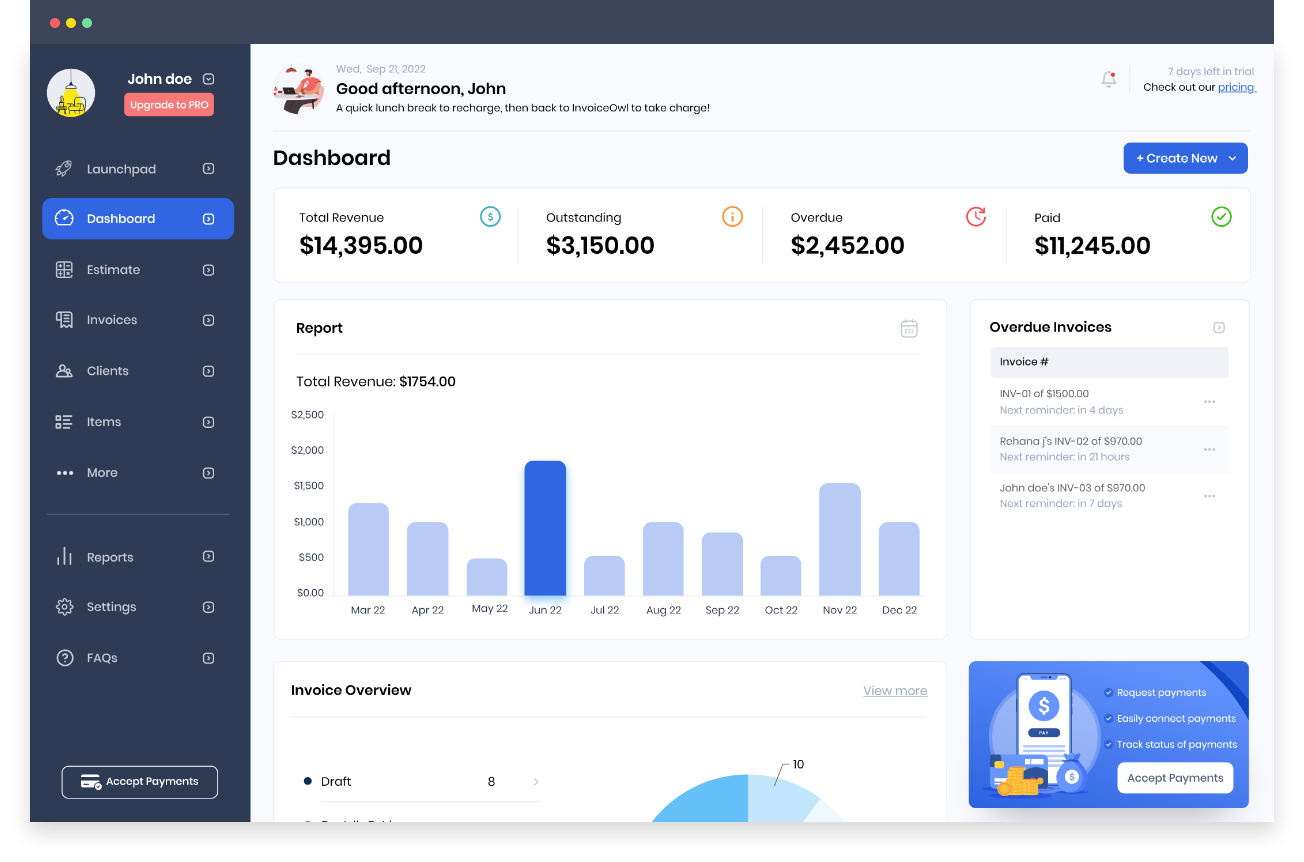 Free invoice templates