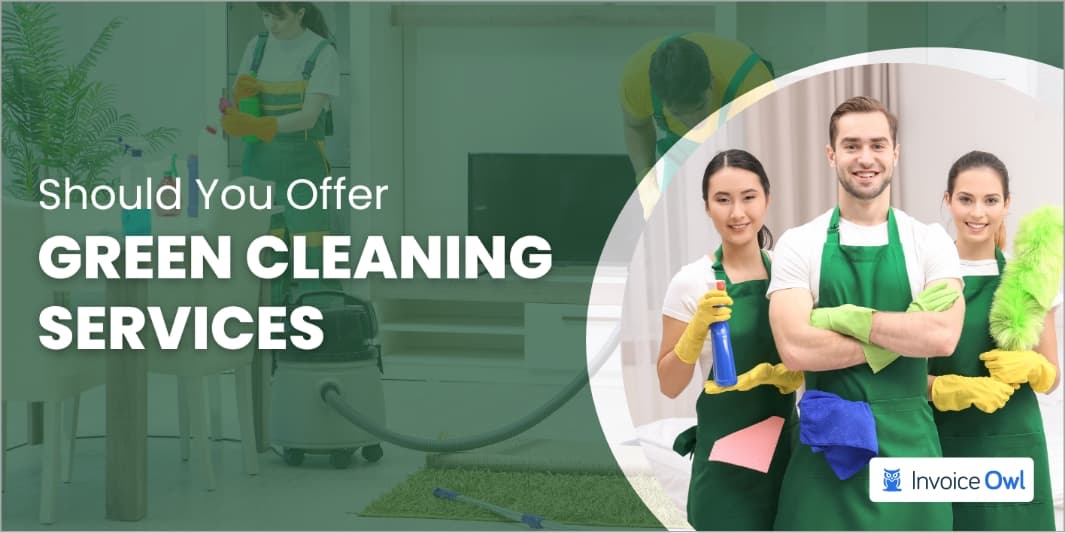 Should you offer green cleaning services