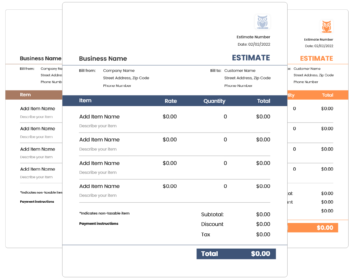 Best Practices to Create a Professional Estimate