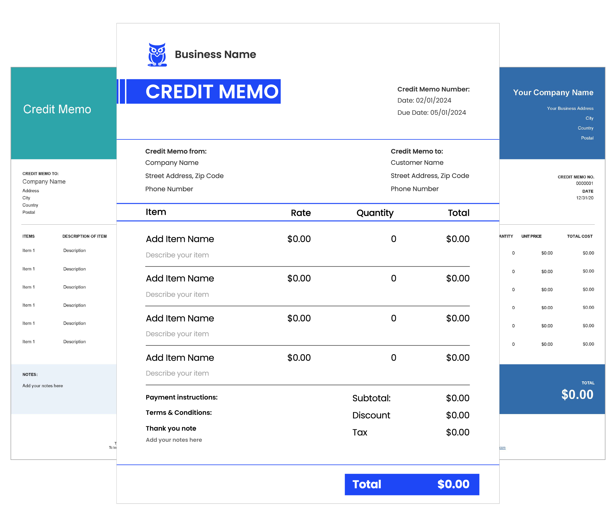  best practices to follow while creating credit memo